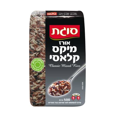 סוגת אורז מיקס 500ג