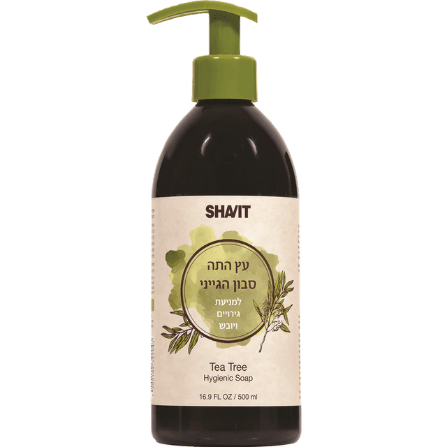 שביט - עץ התה סבון הגייני 500 מ"ל