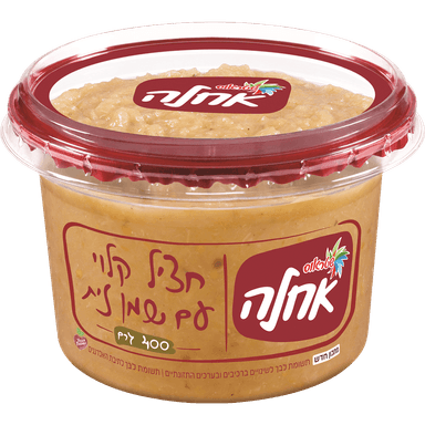 חציל קלוי עם שמן זית