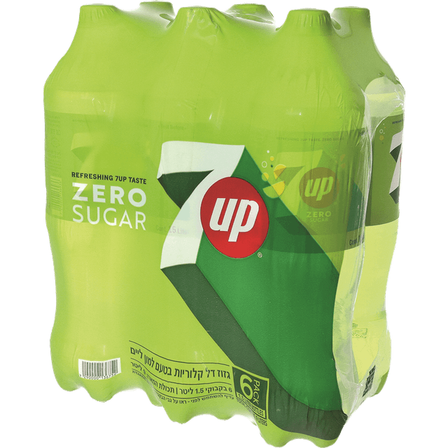 סבן אפ דיאט מארז שישייה 1.5 ל' FREE