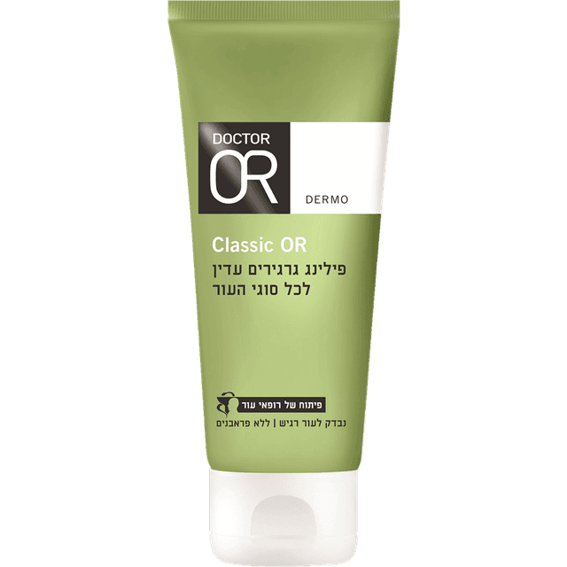 ד"ר עור - CLASSIC OR פילינג גרגירים עדין כל סוגי עור 100 מ"ל
