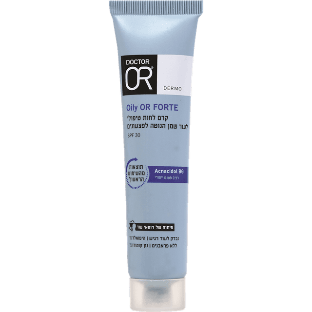 ד"ר עור - OILY OR FORTE קרם לחות טיפולי לעור שמן 40 מ"ל