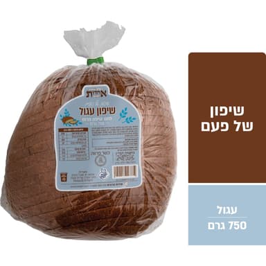 לחם שיפון עגול 750 ג' אנג'ל