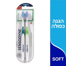 סנסודיין - מברשת שיניים דואלקר 2 יח'