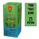 ויסוצקי - תה ירוק נענע 25 יח'