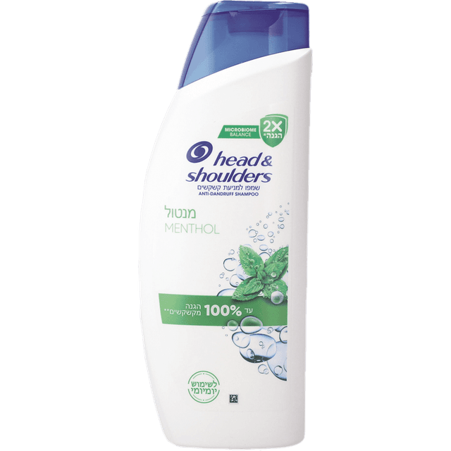 הד אנד שולדרס - שמפו מנטול 625 מ"ל