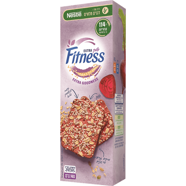 פיטנס - קרקר אקסטרה סלק 140 גרם