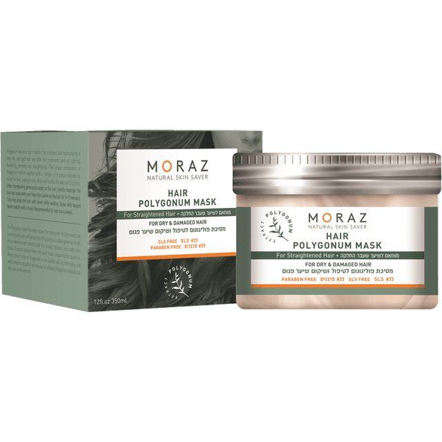 מורז - מסכת פוליגונום לשיער 350 מ"ל