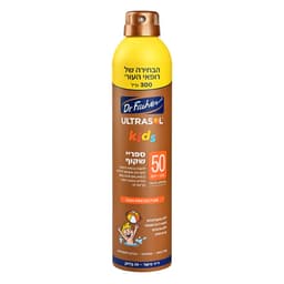 ד"ר פישר - אולטרסול ספריי שקוף קידס 300 מ"ל 50SPF