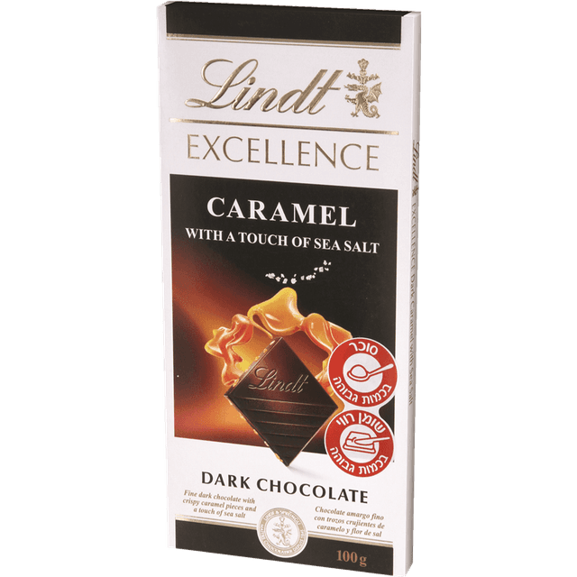 לינדט אקס קרמל סולט 100 גרם