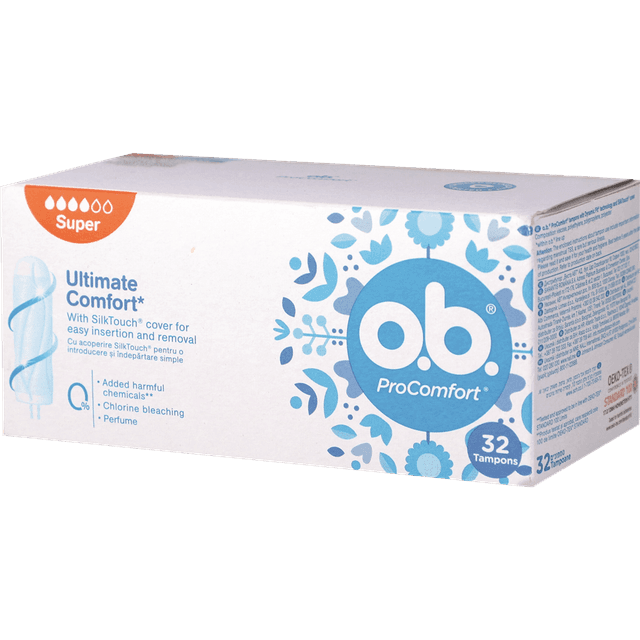 אובה - טמפונים פרו קומפורט סופר 32 יח'