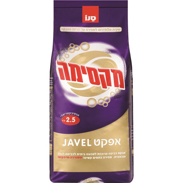 אבקת כביסה אפקט ג'אוול מקסימה 2.5 ק"ג סנו