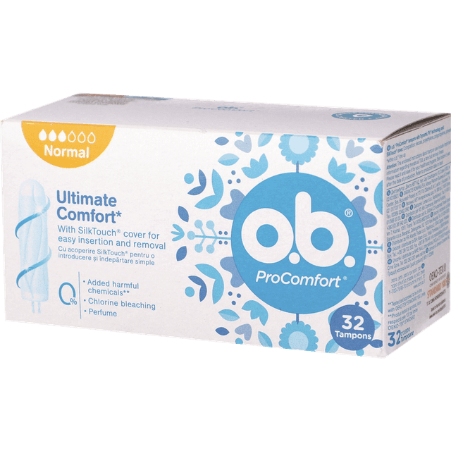 אובה - טמפונים פרו קומפורט נורמל 32 יח'