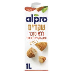 משקה שקדים ללא סוכר 1 ל' אלפרי