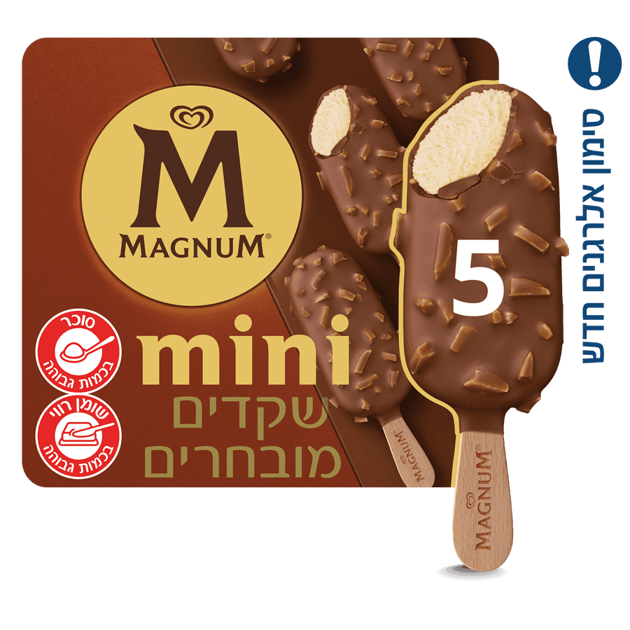 מ.מיני מגנום שקדים