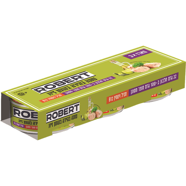 מארז 3 יחידות טונוה בשמן זית 240 גרם