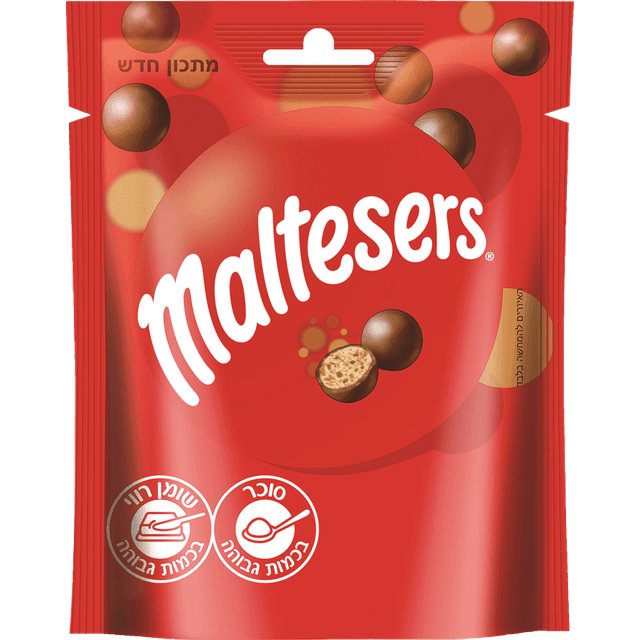 מלטיזרס - שוקולד חלב 135 גרם