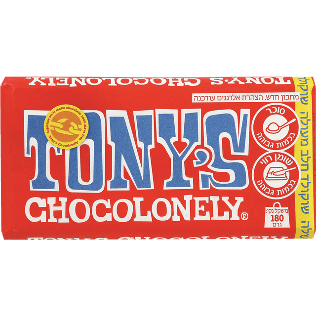 טוניס - שוקולד חלב 180 גרם