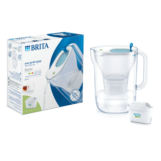 בריטה - קנקן סטייל לסינון מים + פילטר ALL-IN-1
