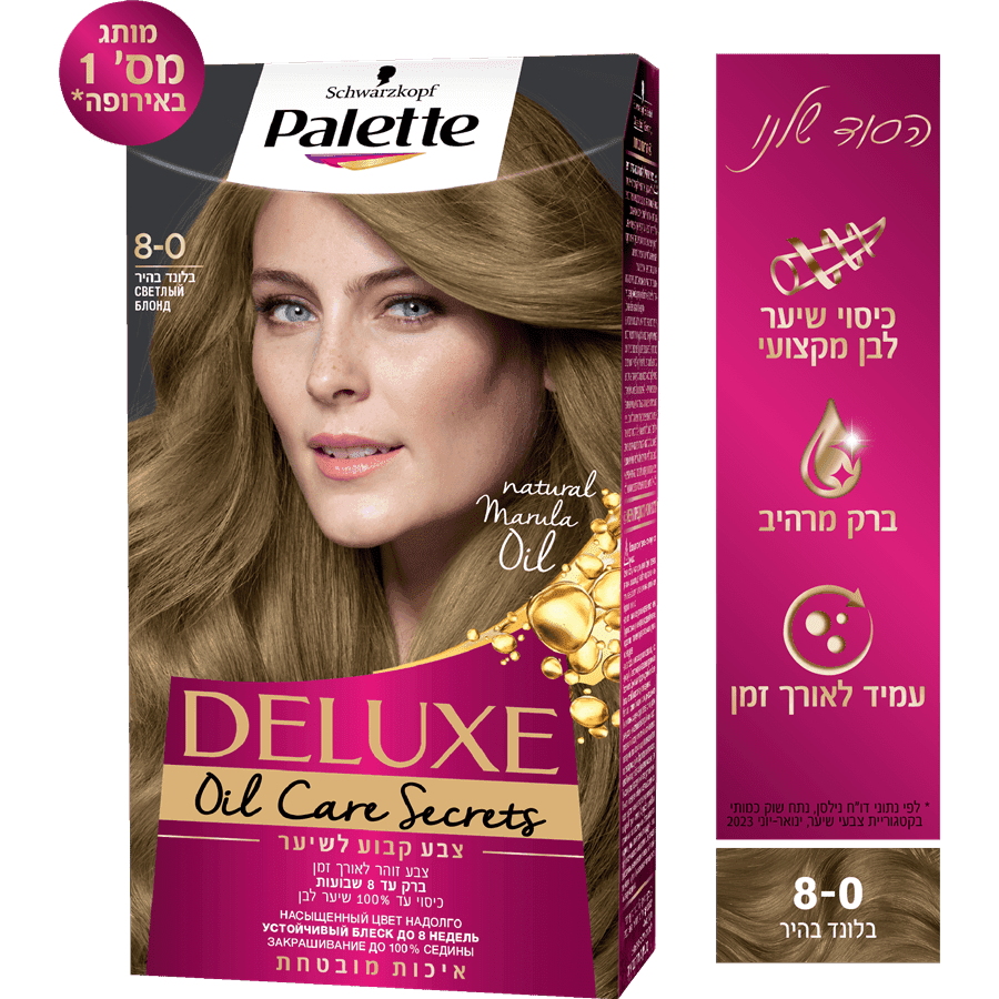 פאלטה - דלוקס 8-0 בלונד בהיר