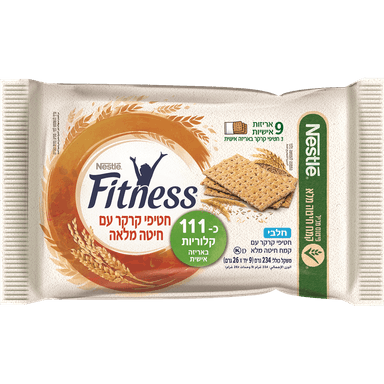 פיטנס - חטיפי קרקר חיטה מלאה 234 גרם