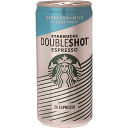 סטארבקס - דאבל שוט ללא סוכר 200 מ"ל