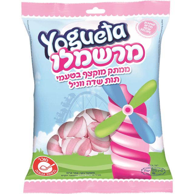 יוגטה - מרשמלו מגולגל 180 גרם