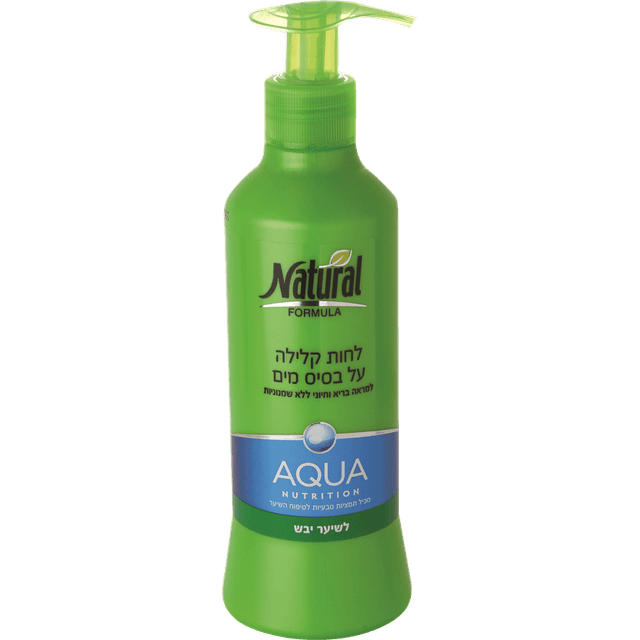 נטורל - קרם לחות קלילה לשיער יבש נטורל פורמולה 400 מ"ל