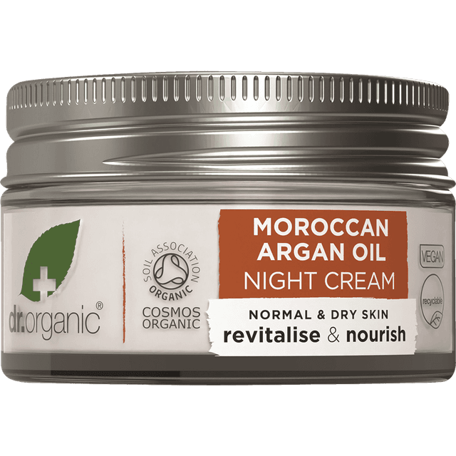 ד"ר אורגניק - קרם לילה שמן מרוקאי 50 מ"ל