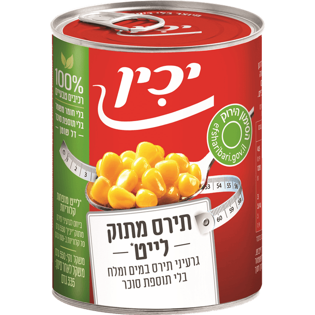 גרעיני תירס לייט 550 ג' יכין