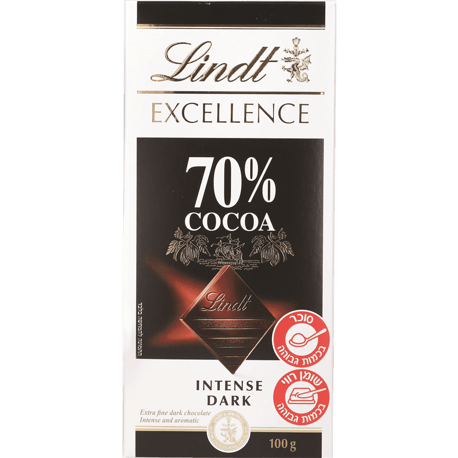 שוקולד מריר אקסלנס 70%