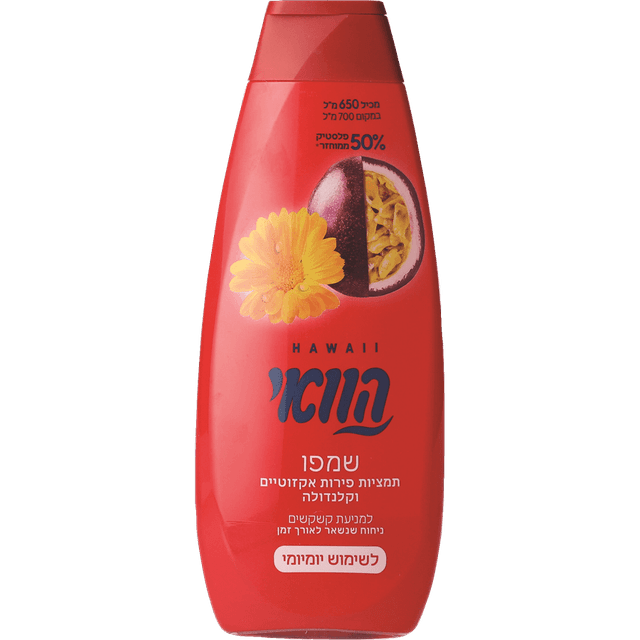 הוואי - שמפו למניעת קשקשים 700 מ"ל