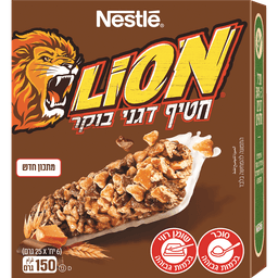 נסטלה - ליון חטיף דגנים מאגדת 25 גרם * 6 יח'