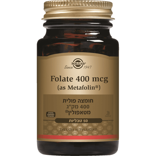 סולגר מטאפולין 400 מקג 50 טבליות