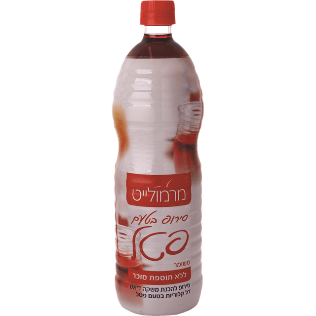 סירופ בטעם פטל ללא תוספת סוכר