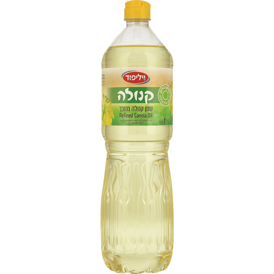 ויליפוד שמן קנולה 1ל