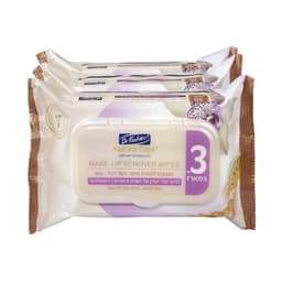 ד"ר פישר - נטורל קר מגבונים להסרת איפור לעור רגיל יבש 30 יח' * 3