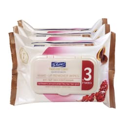 ד"ר פישר - נטורל קר מגבונים להסרת איפור לעור רגיש 30 יח' * 3