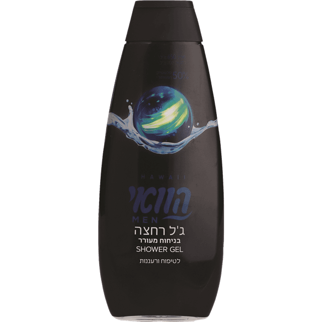 הוואי ג'ל רחצה לגבר