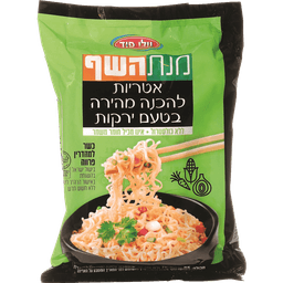 אטריות להכנה מהירה בטעם ירקות 85 גרם