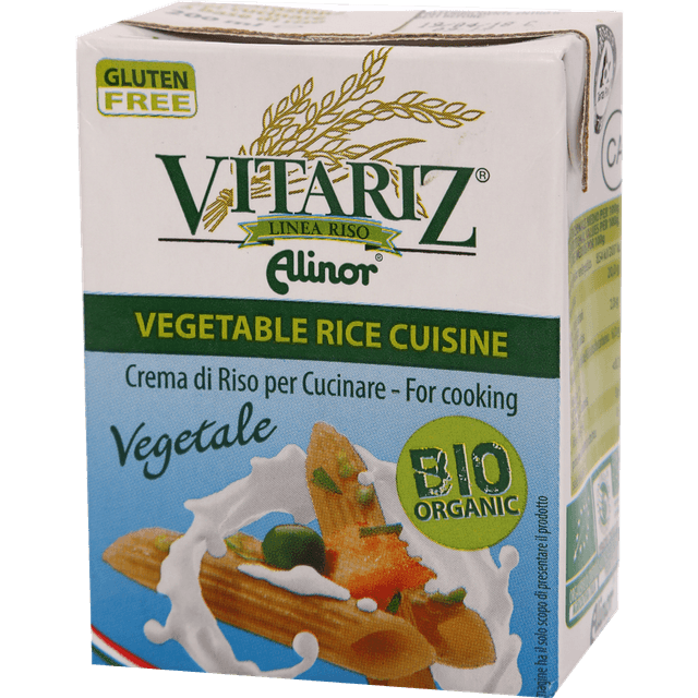 ויטריז לבישול תחל. שמנת צמחי אורגני 200