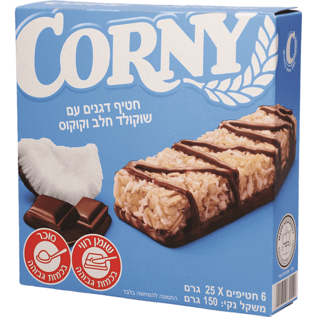 קורני בייס קוקונט 6 יח 150 גר