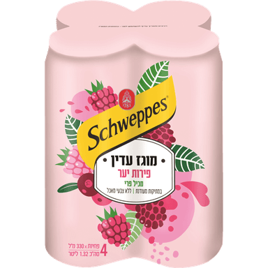 פחיות שוופס*4 פ.יער