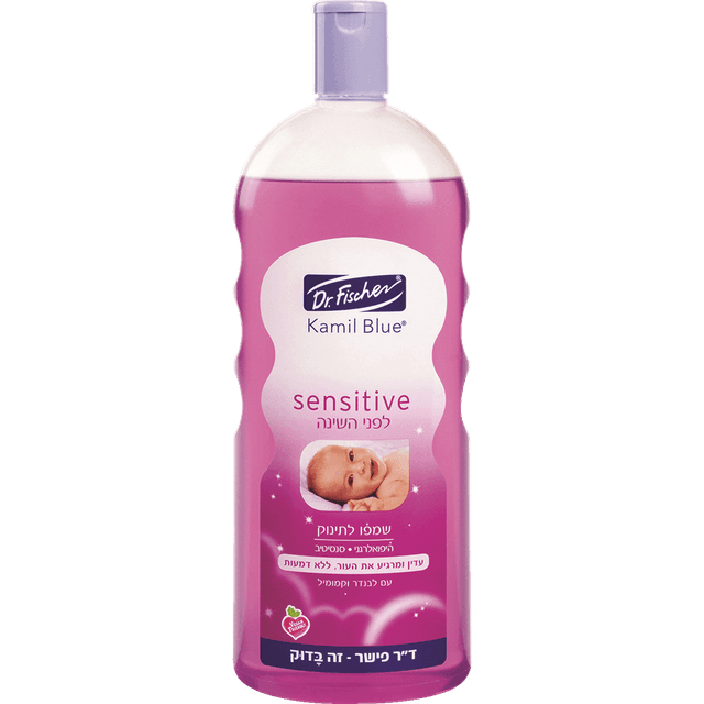ד"ר פישר - קמיל בלו שמפו אל דמע סנסיטיב לפני השינה 1 ליטר