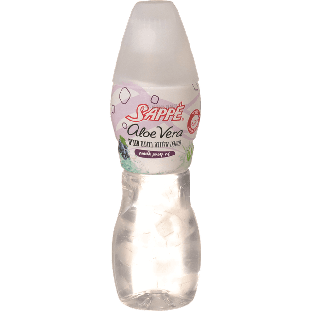 סאפה - משקה אלוורה בטעם ענבים 300 מ"ל