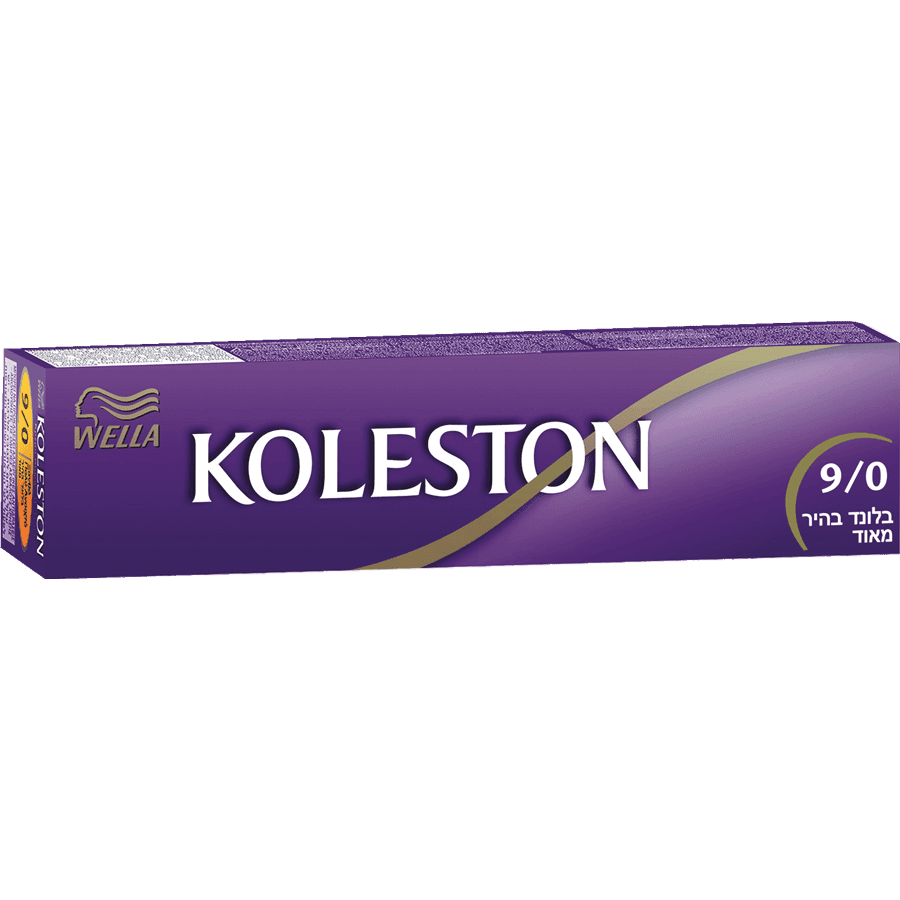 קולסטון - שפופרת 9/0 בלונד בהיר מאוד