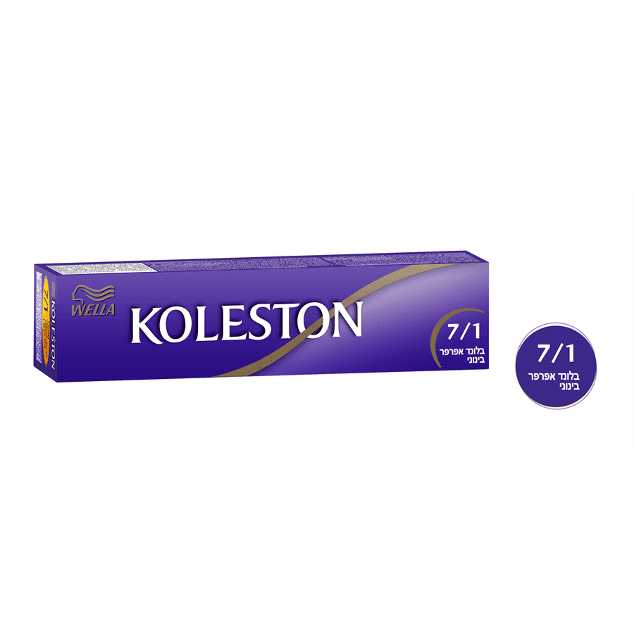 קולסטון - שפופרת 7/1 בלונד אפרפר בינוני