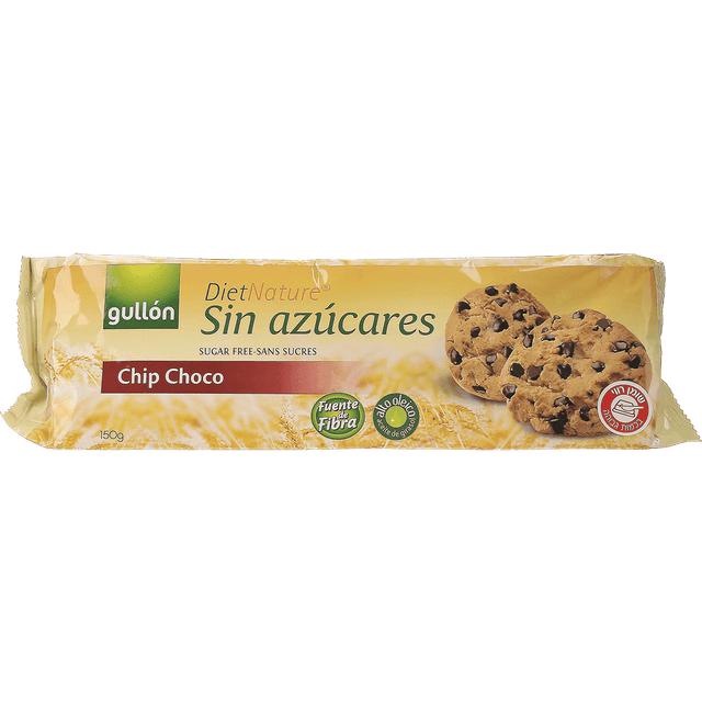 גולון - שוקוצ'יפס ללא תוספת סוכר 150 גרם