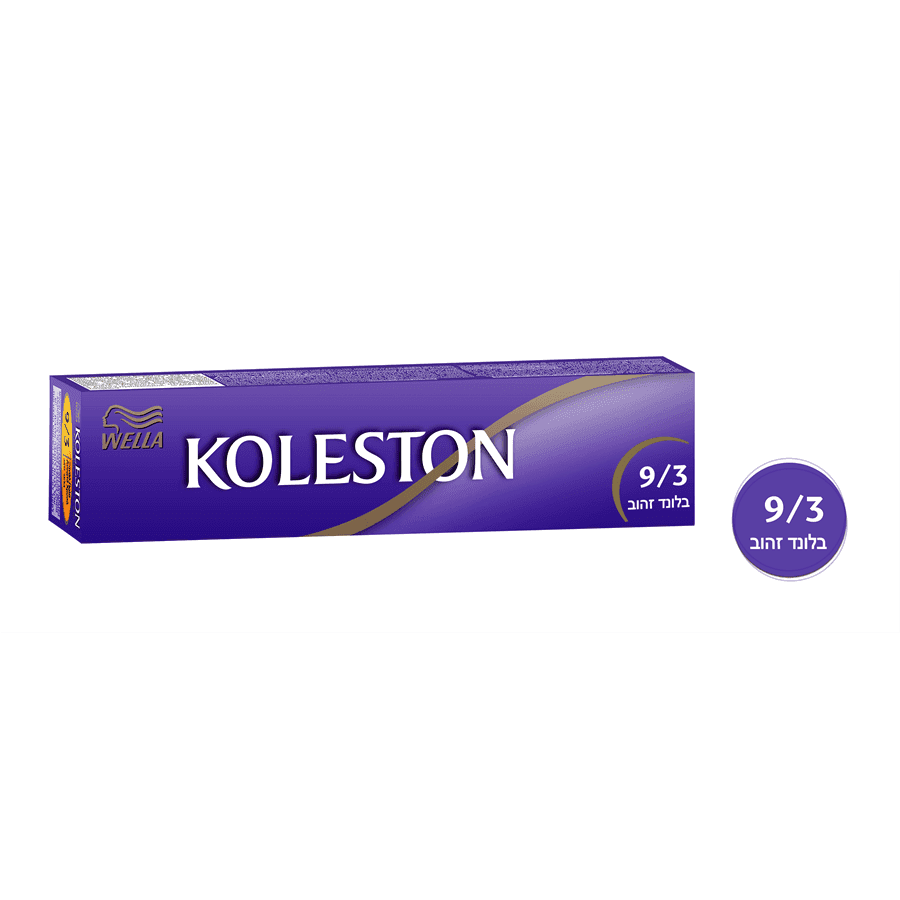 קולסטון - שפופרת 9/3 בלונד זהוב