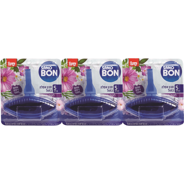 סנובון מוצק בניחוח לוטוס וסחלב שלישייה